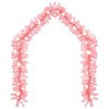 vidaXL Garland Pink PVC Large Christmas Garland Spiral Modern - 3 of 4
