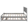 PAGED Twin Size Daybed Modern Pine Bed Frame with 2 Storage Drawers and Bedside Guardrail for Bedroom and Living Room - 3 of 4