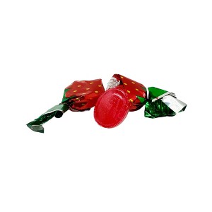 Colombina Strawberry Buds Individually Wrapped – Strawberry Flavored Hard Candy with Creamy Center - 1 of 3