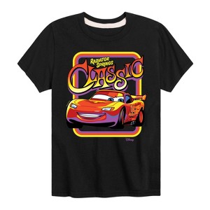 Boys' - Disney - Radiator Springs Classic Lightning McQueen Short Sleeve Graphic T-Shirt - 1 of 4