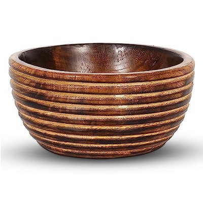Mela Artisans Wooden Bowl for Decor, Candies - Jasmine, Darma, Jai, Doon Valley
