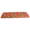 Blazing Needles, 48-inch by 19-inch Patterned Outdoor Spun Polyester Loveseat Cushion - 2 of 3