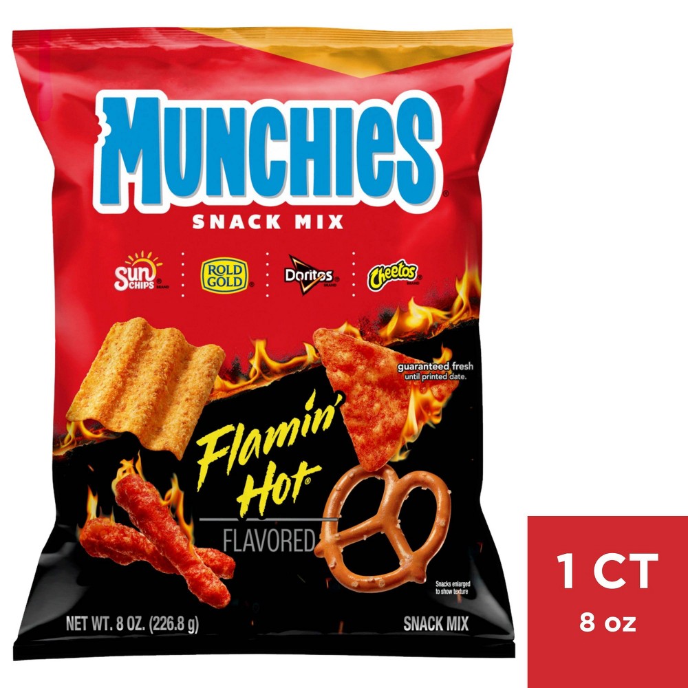 UPC 028400084055 product image for Munchies Flamin' Hot Flavored Snack Mix - 8oz | upcitemdb.com