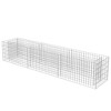 vidaXL Gabion Raised Bed Galvanized Steel 106.3"x19.7"x19.7" - 3 of 4