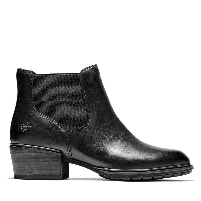 target black chelsea boots