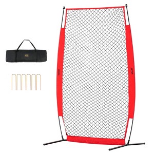 VEVOR I Screen Baseball for Batting Cage, 7x4 ft Baseball & Softball Safety Screen, Body Protector Portable Batting Screen - 1 of 4