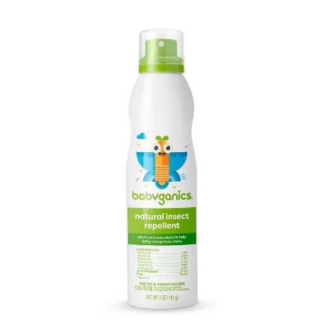 Babyganics Insect Repellent Continuous Spray 5 Oz Deet free Skin safe For Children Repels Mosquitoes Gnats Target