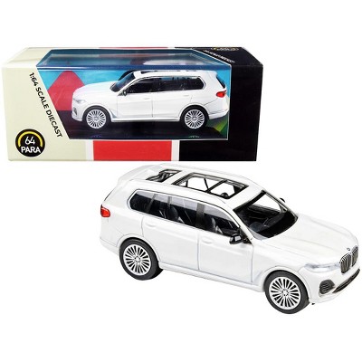 BMW X7 White 1/64 Diecast Model Car by Paragon