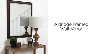 Elegant Full-Length Bronze Vanity Dresser Mirror, 31x36"