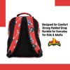 Power Rangers Classic Allover Backpack - Red, Pink, Black, Green Yellow and Green Ranger - Official Power Rangers School Bookbag, Red - 2 of 4