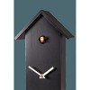 11" Black Bird House Quartz Clock – 8 in – Decorative Indoor Outdoor Clock – River City Clocks - 2 of 3