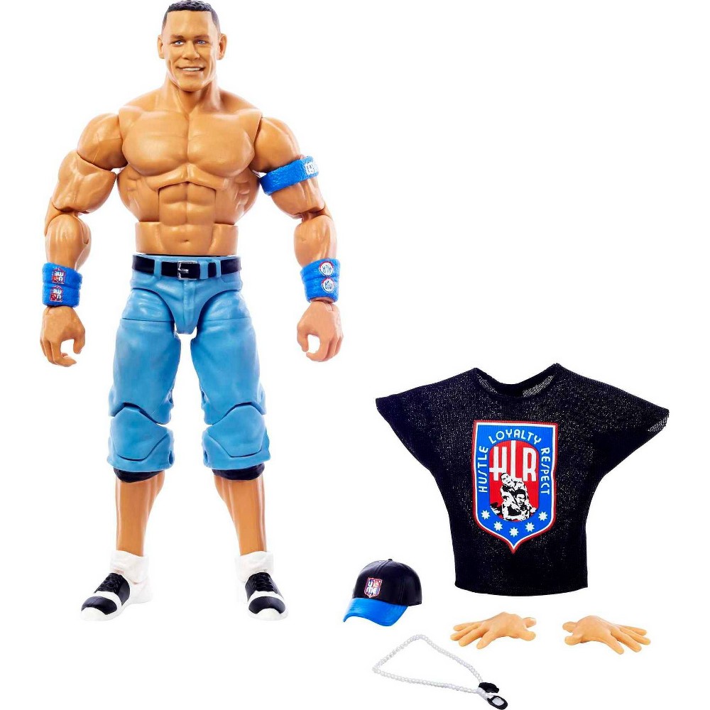 WWE Top Picks Elite Collection John Cena Action Figure & Accessories  Posable Collectible (6-in)