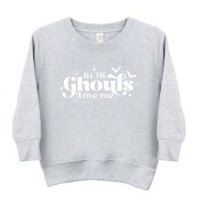 The Juniper Shop All The Ghouls Love Me Diamonds Toddler Graphic Sweatshirt - 1 of 3