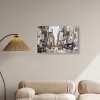 Art Remedy In the City Minimalist collage style wall art Framed - 2 of 4