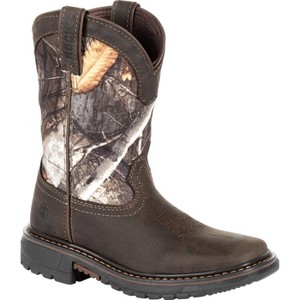 Rocky Ride FLX Toddler Boys' Camo Waterproof Western Boot - 1 of 4