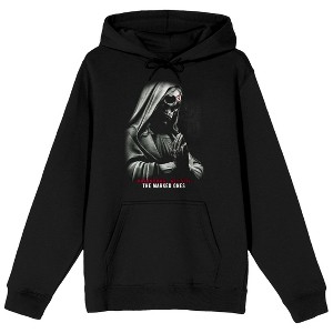 Paranormal Activity Skeleton hood the marked ones, logo on Black Adult Hoodie - 1 of 4