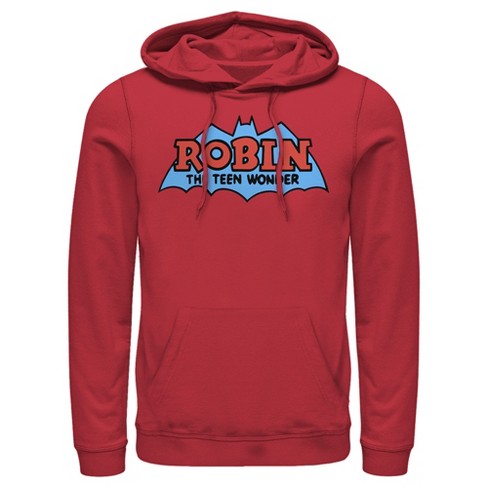 Red cheap robin hoodie