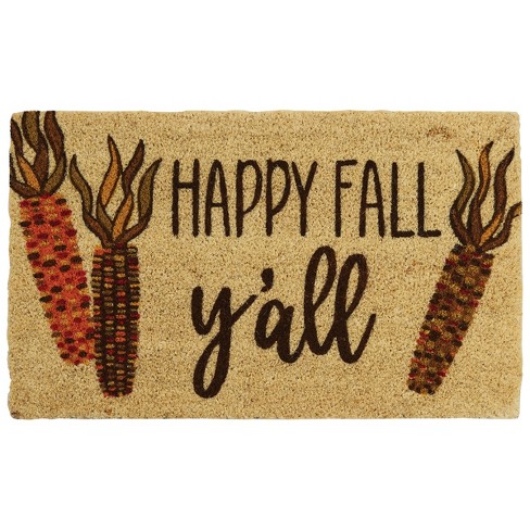 Split P Happy Fall Doormat : Target