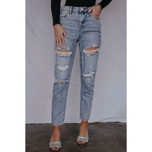 NWT BLANK NYC sale High Rise Crop The Madison Crop Raw Hem Jeans 24W Button Fly