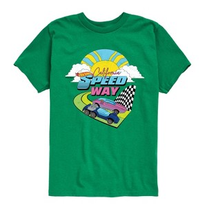 Boys' - Hot Wheels - California Speed Way Short Sleeve Graphic T-Shirt - 1 of 4