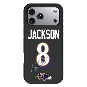 NFL Baltimore Ravens Players Game Tactic Bump Cell Phone Case for Apple iPhone 17 Series - 1 of 4