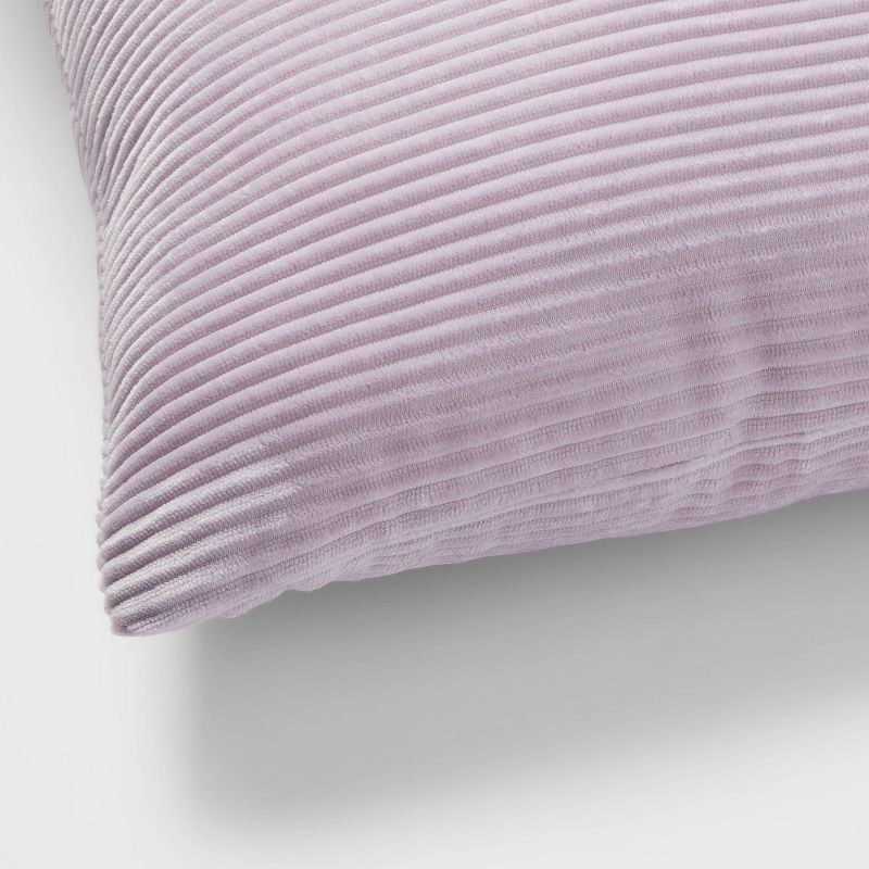 Square Plush Corduroy Decorative Throw Pillow - Room Essentials™, 4 of 5