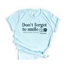 Simply Sage Market S.W.Smiley Don't Forget To Smile Short Sleeve Tee - 2 of 4