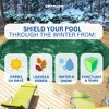 Swimline Hydrotools Supreme Guard Heavy Duty Winter Pool Cover for 24 Ft Above Ground Swimming Pools, Round Design, Green/Black - 2 of 4