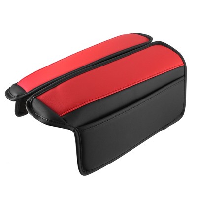 Unique Bargains Center Console Armrest Pad Arm Rest Cover for Nissan Rogue 21-23 2 Pcs