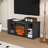 HOMLUX Modern Electric Fireplace TV Stand for TVs Up to 55" - 2 of 4