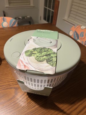 Seenda Salad Spinner with Colander and Bowl, 5L, Dishwasher Safe