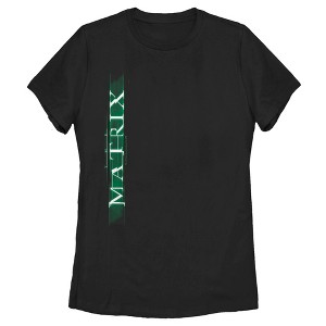 Women's The Matrix Vertical Logo T-Shirt - 1 of 4