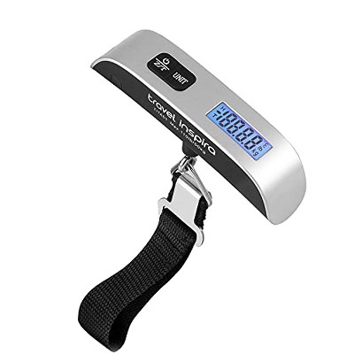 travel inspira Luggage Scale, Portable Digital Hanging Baggage Scale f