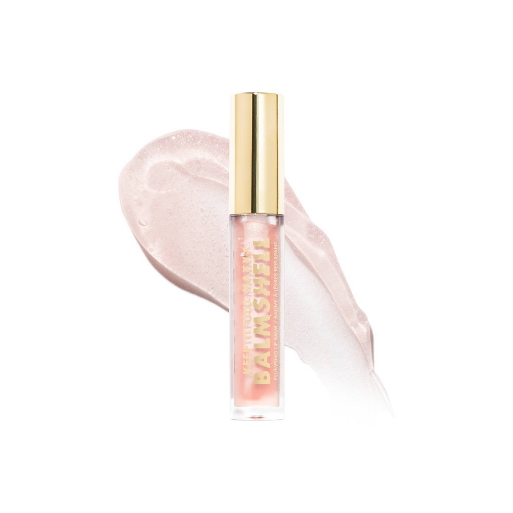 Photos - Cream / Lotion Milani Keep It Full Maxxx Balmshell Lip Plumping Balm - Light Pink - 0.15 