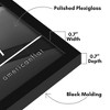 Americanflat 14x17 Picture Frame with Polished Plexiglass - Streamline Collection - Thin Border Picture Frame for Wall Display - Black - 3 of 4