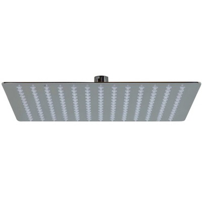 ALFI RAIN12S-PSS Solid Polished Stainless Steel 12Inch Square Ultra Thin Rain Shower Head