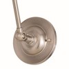 Vaxcel Alexis 1 - Light Swing Arm Lamp in  Satin Nickel/Matte White - 4 of 4