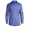 Lands' End Men's Big and Tall Traditional Fit Pattern No Iron Supima Oxford Dress Shirt - 4 of 4