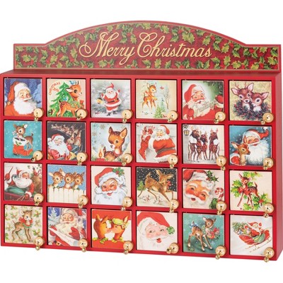 Christmas By Krebs Pack Of 24 Hand Blown Glass Mini Advent Calendar  Ornaments 2 : Target