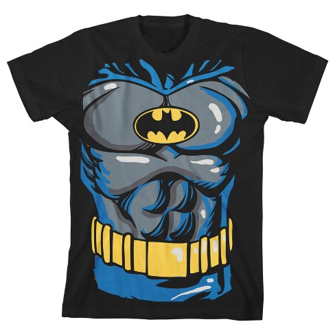 Batman Superhero Cosplay Youth Black Graphic Tee-xs : Target