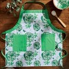 Patricia Heaton Home Green Florals And Flitters Apron - 2 of 3