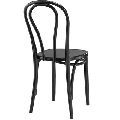 Eon Black Elm Wood Low Side Chair