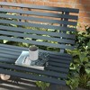 VYNXARIA Outsunny 48.5" Garden Bench - Stylish Aluminum Outdoor Seating for Two - 4 of 4