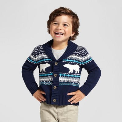 boys shawl cardigan