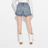 Women's Mid-Rise Curvy Heritage Midi Denim Shorts - Wild Fable™ - 3 of 3