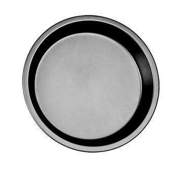 NutriChef 7-inch Black Round Cake Pan, Non-Stick Coated Layer Surface, Great for Food Preparation, Serving, Pastry Dessert Baking