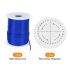 Unique Bargains Polyester Satin String Cord with Disc Organizer for DIY Bracelet - 3 of 4