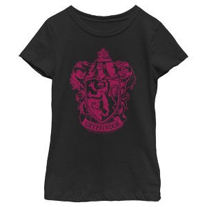 Girl's Harry Potter Gryffindor House Crest T-Shirt - 1 of 4