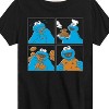 Boys' - Sesame Street - Cookie Monster Grid Short Sleeve Graphic T-Shirt - 2 of 3