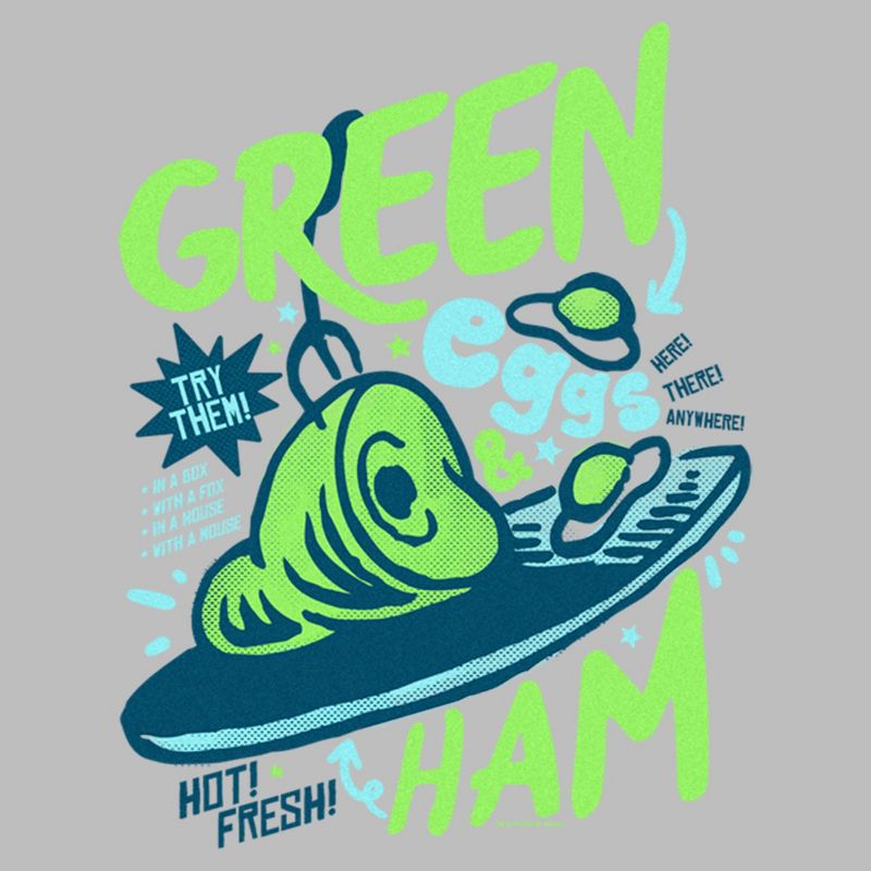 Men's Dr. Seuss Green Eggs & Ham Poster T-Shirt, 2 of 5